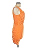 Likely Orange Cocktail Dress Size 6 - photo 4