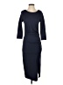 Venus Solid Blue Casual Dress Size S - photo 1