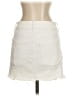 Express Solid White Denim Skirt Size 00 - photo 2