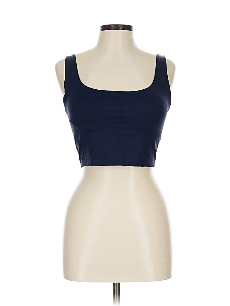 Pre-owned Thirdlove Tank Top Blue Square Neckline Tops