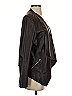Neiman Marcus 100% Polyurethane Burgundy Blazer Size XS - photo 4