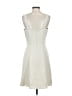 Gianni Bini Solid Ivory Cocktail Dress Size 4 - photo 2