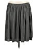 Halogen Solid Gray Casual Skirt Size 8 - photo 1