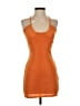 Peppermayo Orange Cocktail Dress Size 2 - photo 1