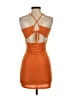 Peppermayo Orange Cocktail Dress Size 2 - photo 2