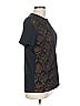 Guess Black Short Sleeve Top Size L - photo 4