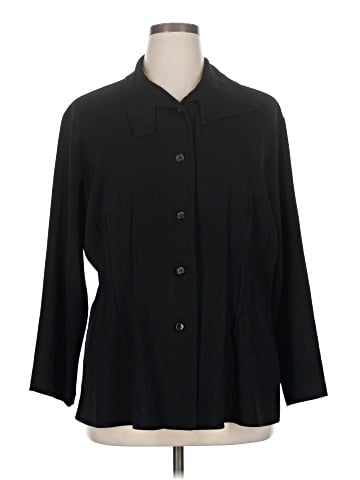 Blanque 3/4 Sleeve Button-Down Shirt (view 1)