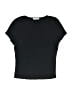 Reformation Solid Black Short Sleeve T-Shirt Size S (youth) - photo 1