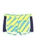 Nike Color Block Blue Green Athletic Shorts Size M - photo 1
