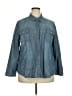 Chico's Blue Long Sleeve Button-Down Shirt Size XXL (4) - photo 1