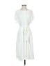 ATM 100% Polyester White Casual Dress Size S - photo 1