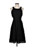 HD in Paris 100% Polyester Solid Black Cocktail Dress Size 4 - photo 1