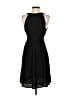 HD in Paris 100% Polyester Solid Black Cocktail Dress Size 4 - photo 2