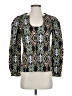 Never A Wallflower Blue 3/4 Sleeve Blouse Size XS - photo 1