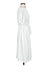 ATM 100% Polyester White Casual Dress Size S - photo 4