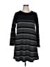 24/7 Maurices Stripes Black Casual Dress Size XL - photo 1
