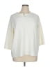 Any Body Ivory Pullover Sweater Size 1X - photo 1