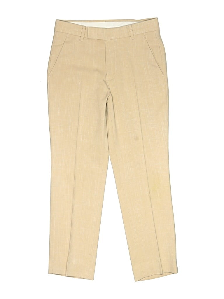 Pre-owned Calvin Klein Kids' Dress Pants In Yellow