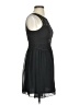 BCBGeneration Solid Black Cocktail Dress Size 2 - photo 4