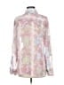 Ellen Tracy 100% Polyester Floral Pink Long Sleeve Blouse Size M - photo 2