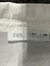 Zara Solid Ivory Short Sleeve Button-Down Shirt Size 6 - 7 - photo 3