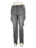 Kut from the Kloth Solid Gray Jeans Size 14 - photo 1