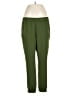 J.Crew 100% Polyester Solid Green Active Pants Size 12 - photo 1