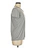 Real Essentials Gray Short Sleeve Top Size M - photo 4