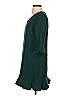CeCe 100% Polyester Solid Green Casual Dress Size 0 - photo 5