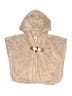Old Navy 100% Polyester Tan Pink Poncho Size 2T - photo 1