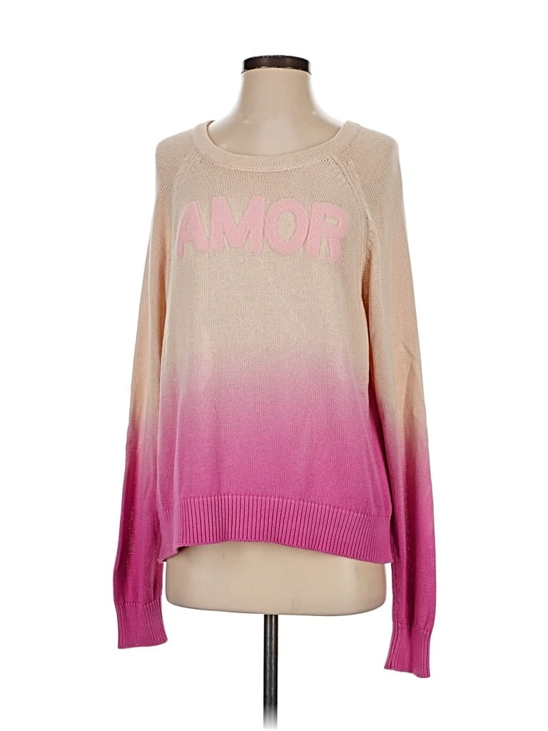 Pre-owned Stitches & Stripes Pullover Sweater In Pink