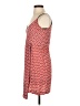 Dex 100% Rayon Hearts Red Casual Dress Size S - photo 5