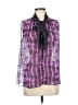 Quintessential 100% Polyester Purple Sleeveless Blouse Size M - photo 1
