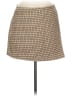 Unbranded 100% Polyester Houndstooth Tan Formal Skirt Size L - photo 1