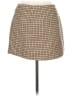 Unbranded 100% Polyester Houndstooth Tan Formal Skirt Size L - photo 2