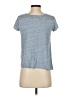 Blank NYC Blue Short Sleeve Top Size S - photo 2