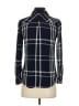 Rails 100% Rayon Plaid Blue Long Sleeve Button-Down Shirt Size S - photo 2