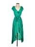 Lulus 100% Rayon Green Casual Dress Size XS - photo 1