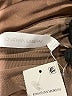 Jonathan Simkhai 100% Polyester Metallic Silver Cocktail Dress Size 12 - photo 3