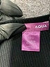 Aqua Solid Black Cocktail Dress Size 12 - photo 7