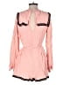 ASOS 100% Viscose Pink Orange Romper Size 12 - photo 2