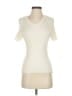 Jill Stuart Ivory Short Sleeve Top Size XS (estimated) - photo 1