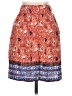 CAbi 100% Rayon Paisley Red Casual Skirt Size XS - photo 2