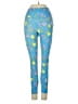 Fabletics Print Blue Leggings Size 23 waist (estimated) - photo 1