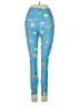Fabletics Print Blue Leggings Size 23 waist (estimated) - photo 2