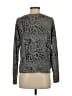 Current/Elliott Animal Print Gray Long Sleeve T-Shirt Size Sm (1) - photo 2