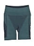 Athleta Color Block Teal Athletic Shorts Size S - photo 1