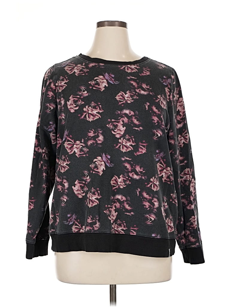 Pre-owned Torrid Pullover Sweater In Black