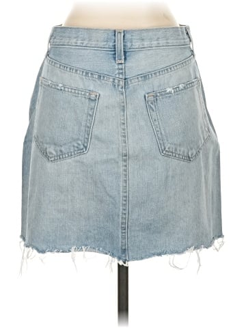 L'Agence Denim Skirt (view 2)