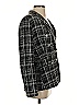 Aqua 100% Polyester Plaid Gray Blazer Size S - photo 4